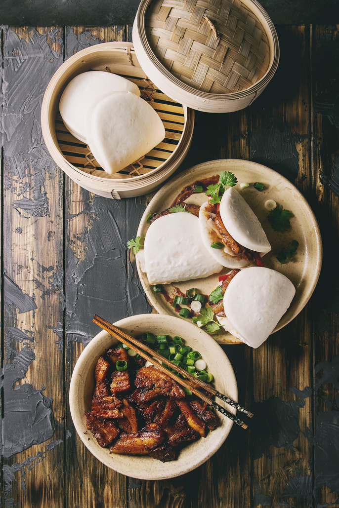 Gua Bao Buns with Pork